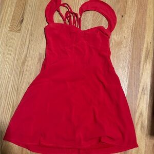 Princess Polly Bold Red Dress